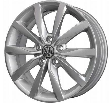4× Набір Литих Алюмінієвих дисків Volkswagen OE 5G0601025K 6.0j x R17 5x112 ET 48 VW Golf V VI Golf Plus Caddy Caddy Maxi